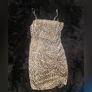 Cheetah mini dress